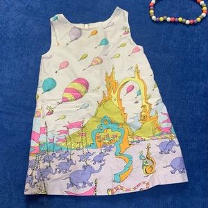 Infant Girls Dr. Suess dress size 12 months EUC